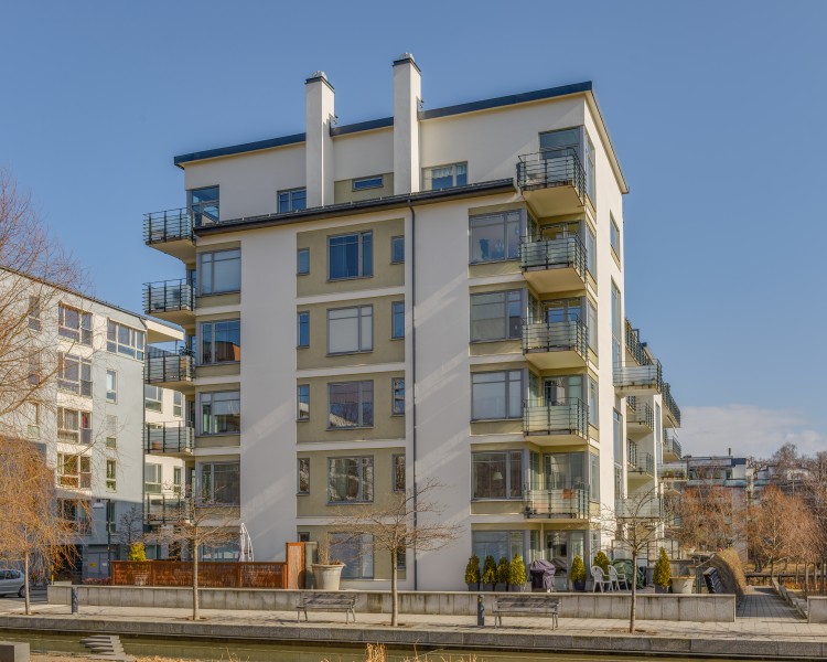 Södra Hammarbyhamnen April 2013