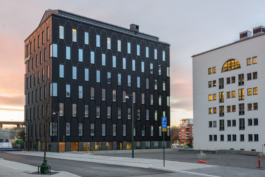 Södra Hammarbyhamnen January 2015