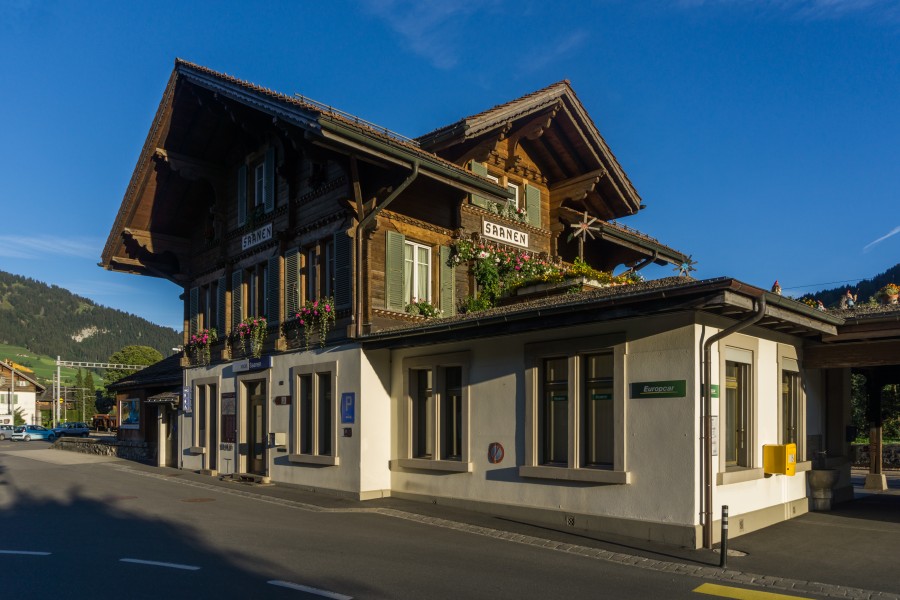 Saanen Railway Station
