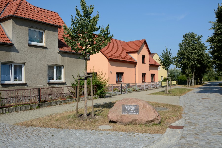 Sachsen, Nochten, Gedenkstein NIK 6063