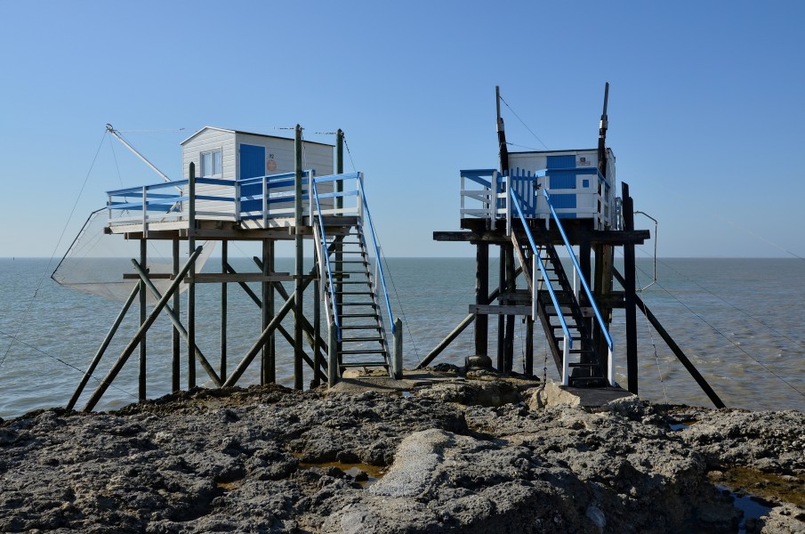 Saint-Palais-sur-Mer Carrelets remis à neuf 2014