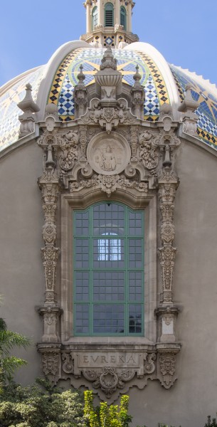 San Diego Museum of Man window detail