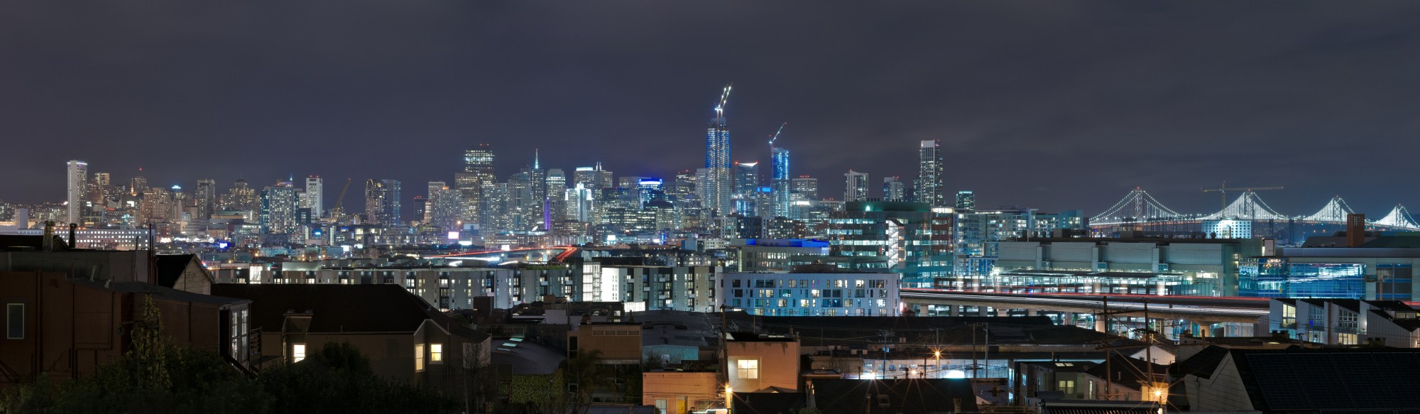San Francisco Skyline as seen from Potrero Hill 2017