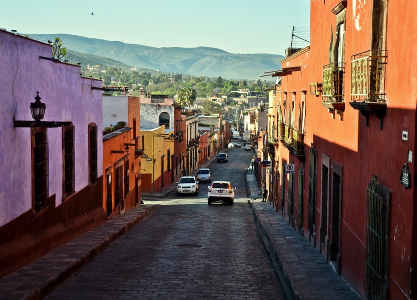 San Miguel de Allende surrounded by hills