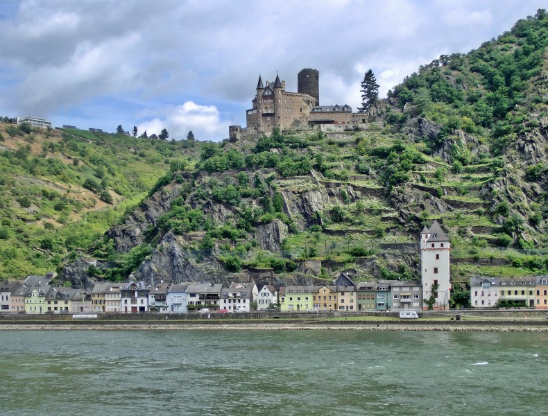 Sankt Goarshausen Burg Katz 2012