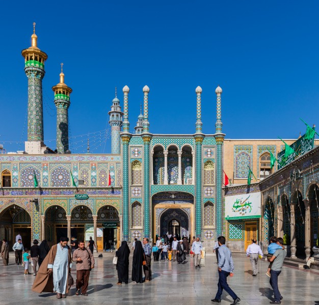 Santuario de Fátima bint Musa, Qom, Irán, 2016-09-19, DD 16