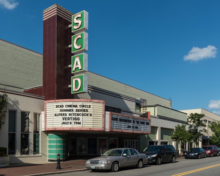 SCAD, Trustees Theater, Savannah GA, East view 20160705 1