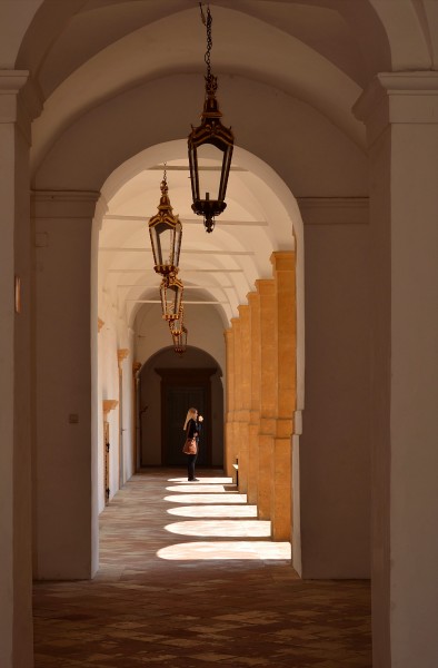 Schloss Eggenberg - arcades