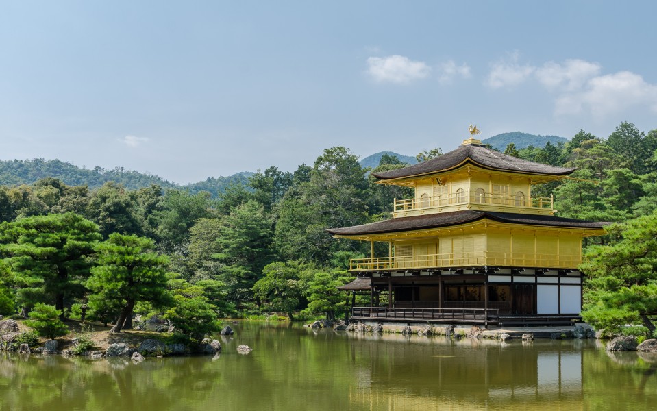 Shariden, Kinkaku-ji, Kyoto, East View 20130811 1