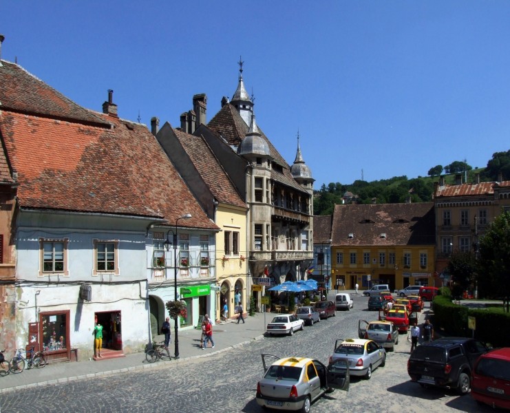 Sighişoara (Schäßburg, Segesvár) - old building 2