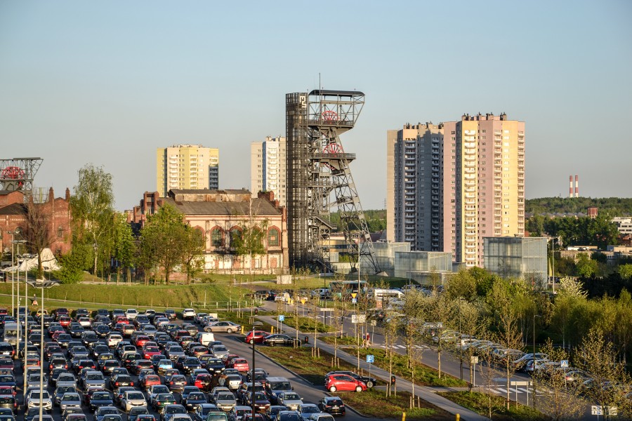 Silesian Museum in Katowice (Kattowitz) - shaft 
