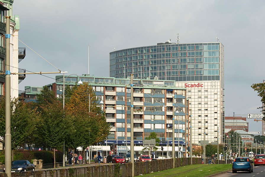 Skånegatan och hotell Opalen