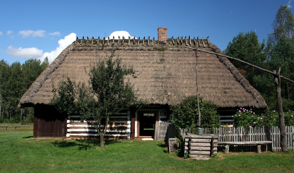 Skansen Kolbuszowa chałupa z Markowej 03.09.2010 p
