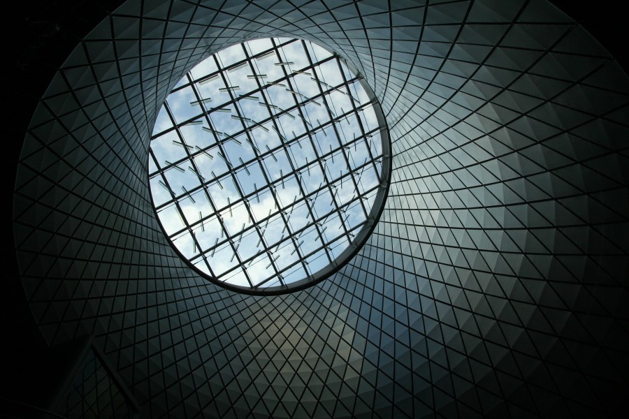 Sky Reflector-Net in Fulton Building