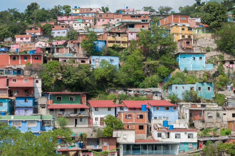 Slums in Caracas
