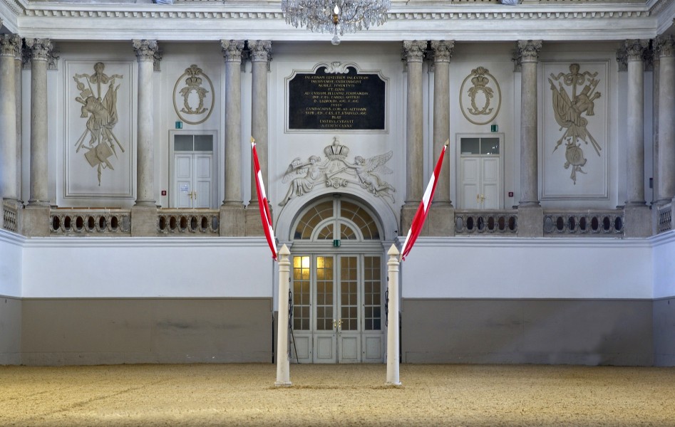 Spanish Riding School arena Vienna detail
