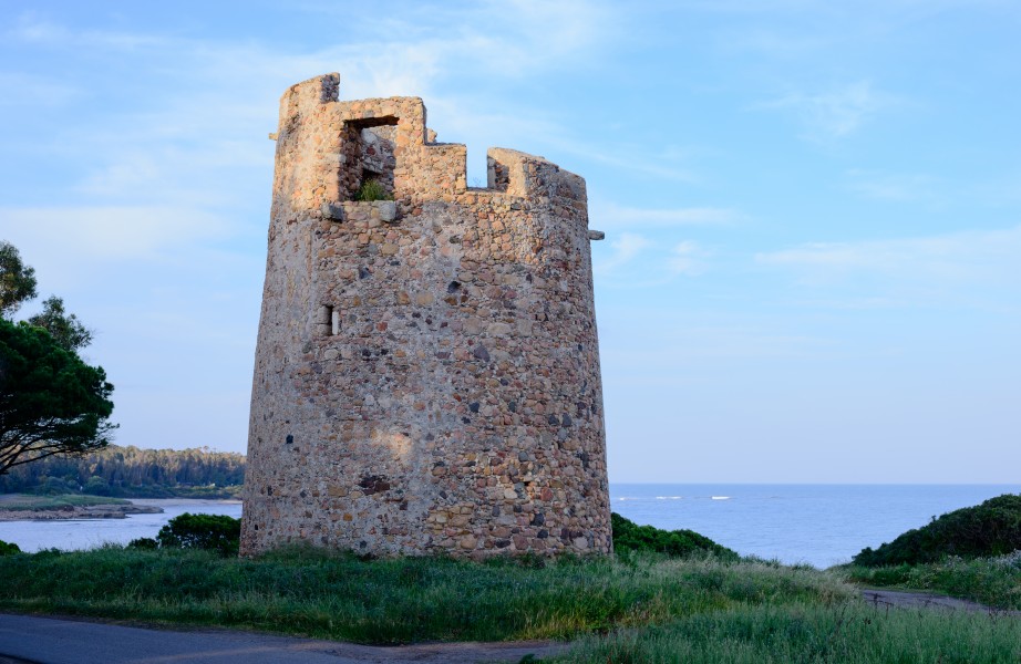 Spanish Saracen Tower - Sardinia - Italy - 01