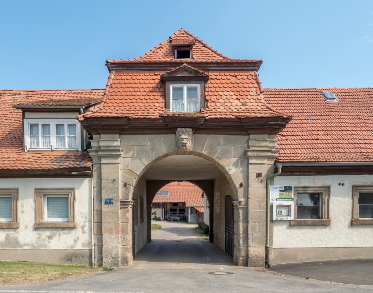 Stöckach Schloss Eingangstor 8287580