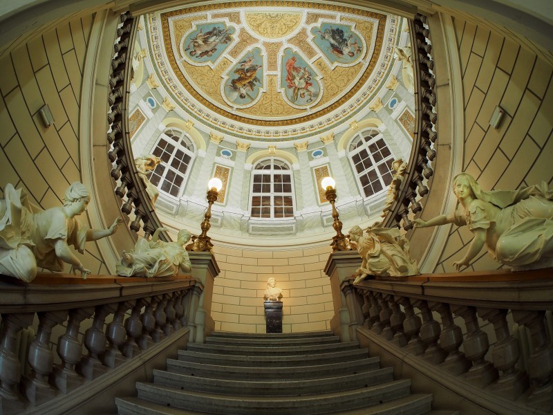 Staircase of National Museum of Slovenia