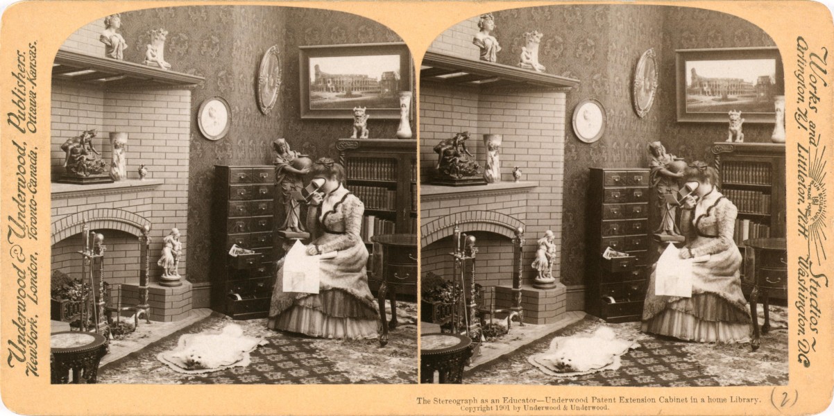 Stereograph as an educator