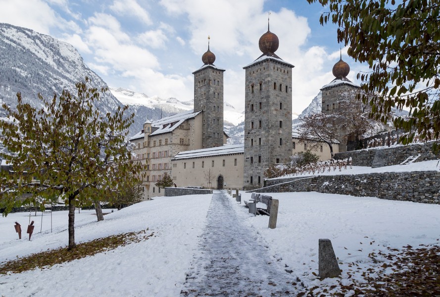 Stockalperschloss in Brig (Nov. 2013)