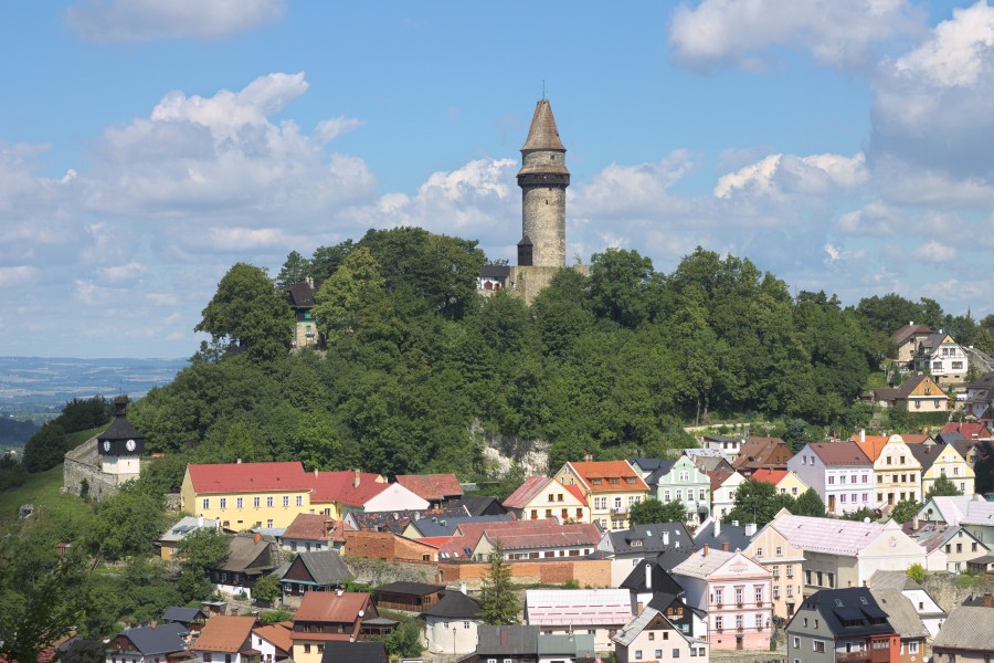 Stramberk castle - View from Kotouc
