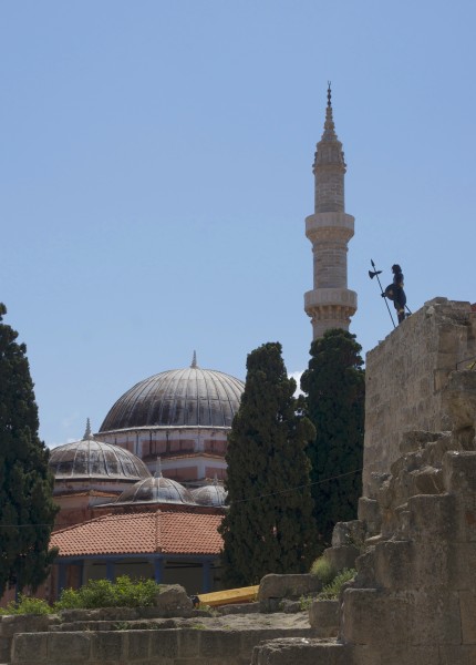 Suleiman mosque Knight Rhodes