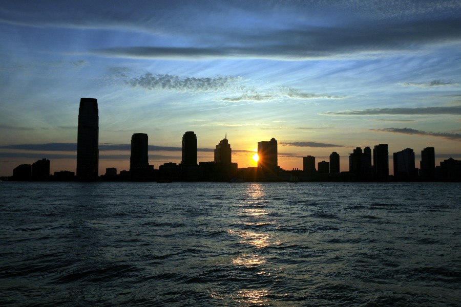 Sunset from Battery Park, New York City (5895873823)