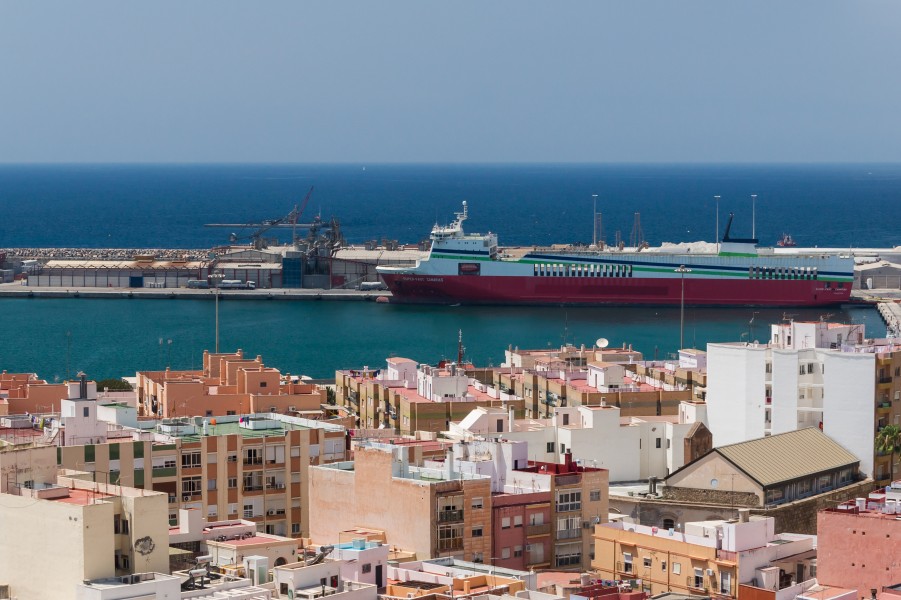 Super fast Canarias, Harbour, Almeria, Spain