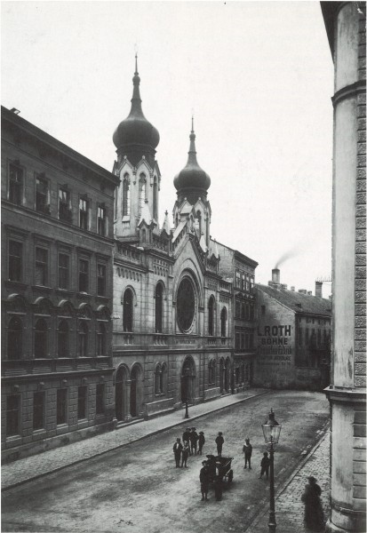Synagoge Kluckygasse Aussen