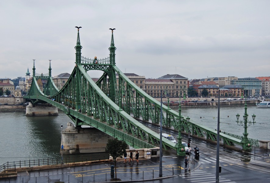 Szabadság híd Budapest September 2013