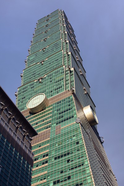 Taipei 101 view from below amk