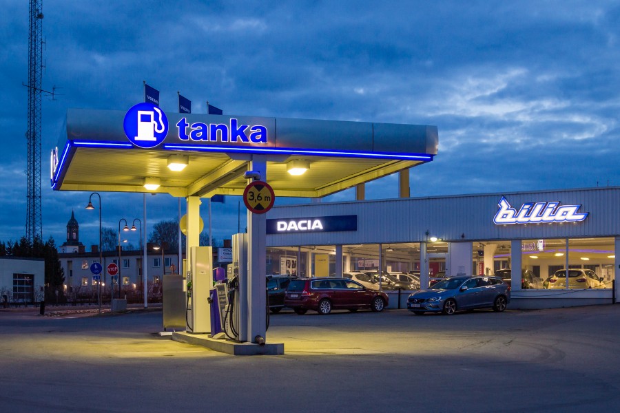 Tanka Hedemora in evening