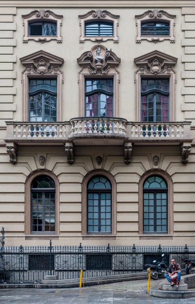 Teatro Municipal Side in São Paulo City cropped version