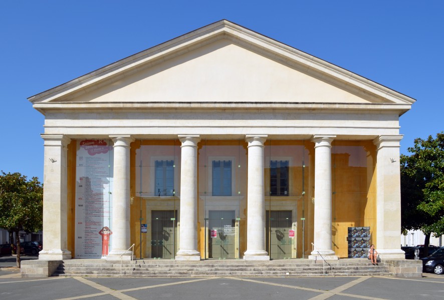 Théâtre (façade) de La Roche-sur-Yon