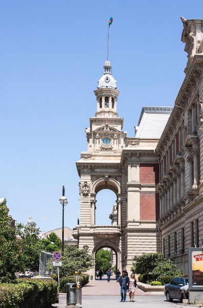 The building of the city Executive Power, Baku City