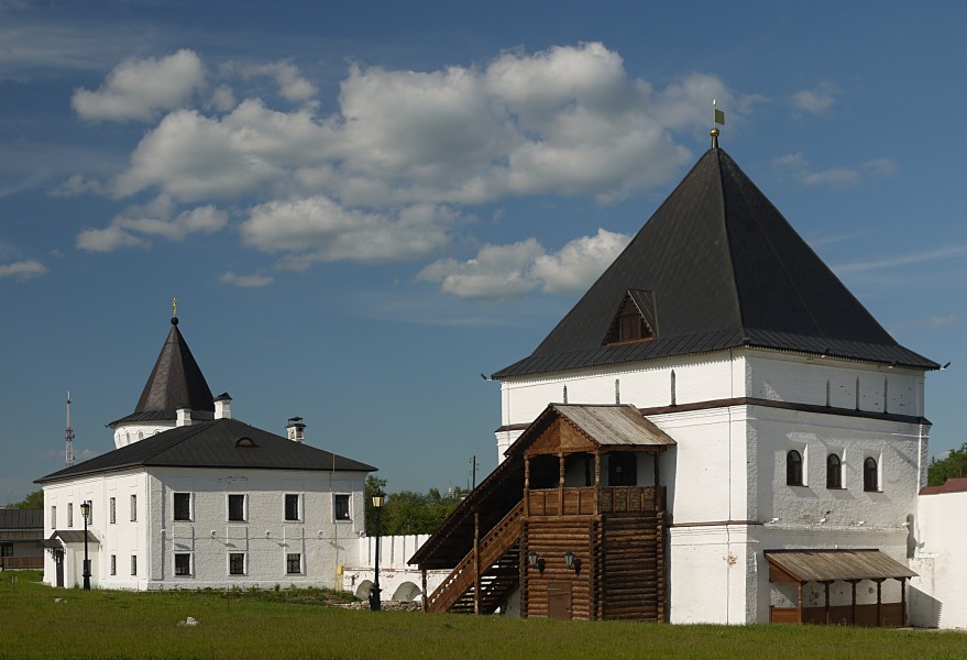 The Monks' Building and the East Square Tower
