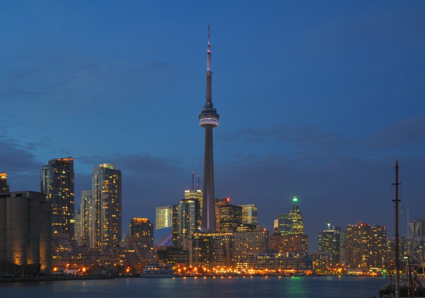 Toronto - ON - Skyline bei Nacht