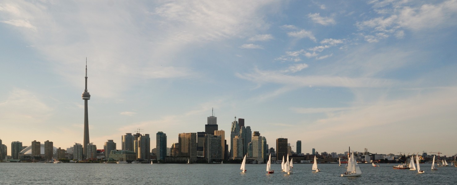 Toronto - ON - Skyline from Toronto Islands4