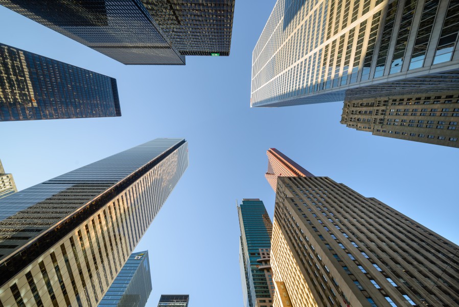 Toronto Financial District August 2017