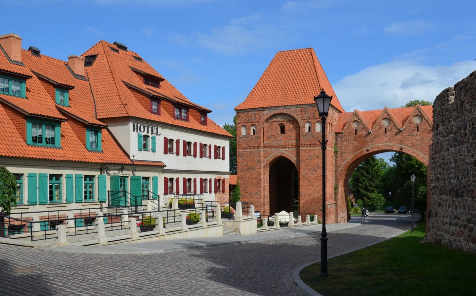 Toruń, gdanisko i dawny młyn