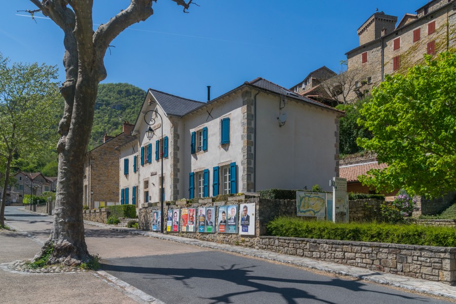 Town hall of Peyreleau