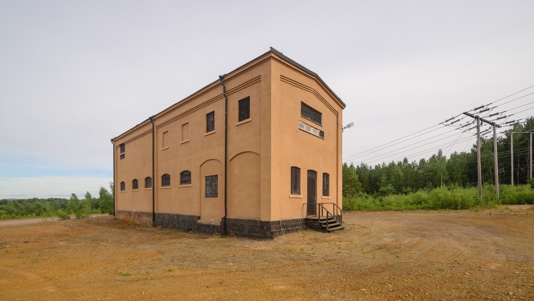 Transformatorbyggnad Falu koppargruva July 2017 01