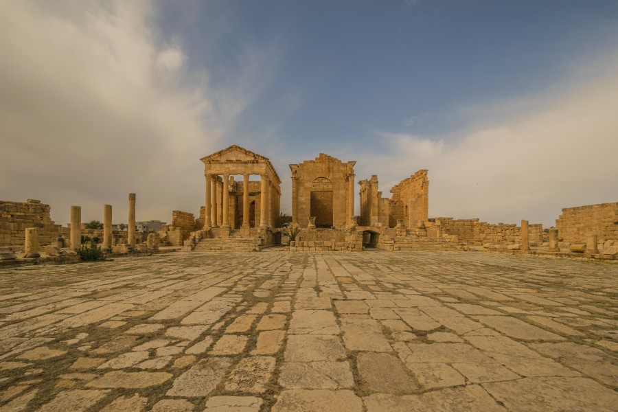 Trois temples de Sbeitla