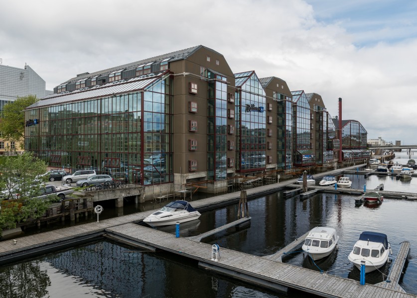 Trondheim Radisson Blu, Southeast view 20150605 1