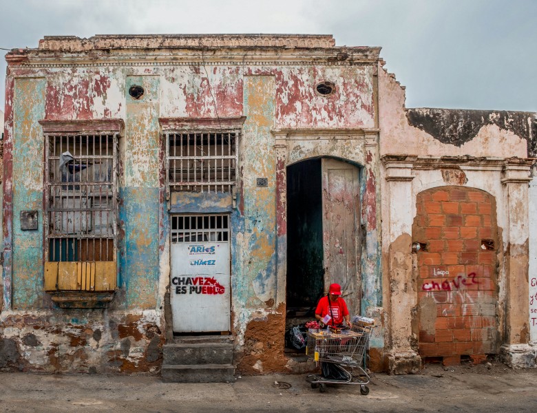 Typical colonial house from downtown Maracaibo