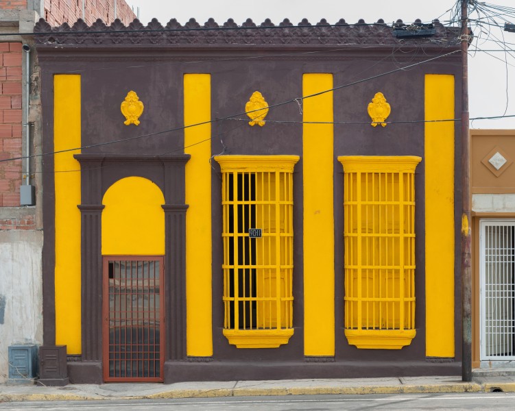 Typical house un Maracaibo city center