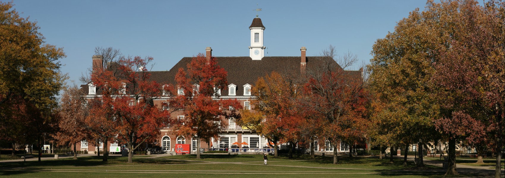 UIUC Illini Union and Main Quad