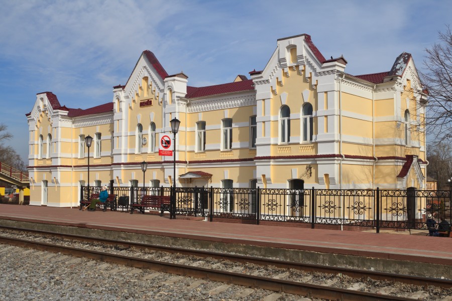 Venyov (Tula Oblast) 03-2014 img13 train station