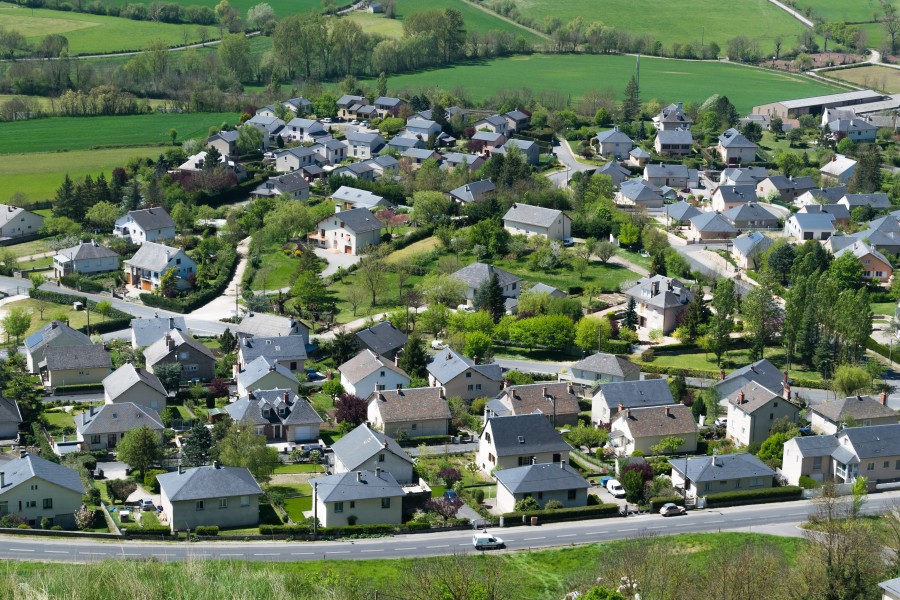 View on Severac-le-Chateau